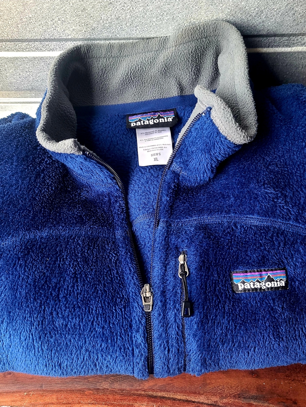 Patagonia Mens XL R2 High Loft Fleece Jacket - Cozy Full-Zip Outer Wear